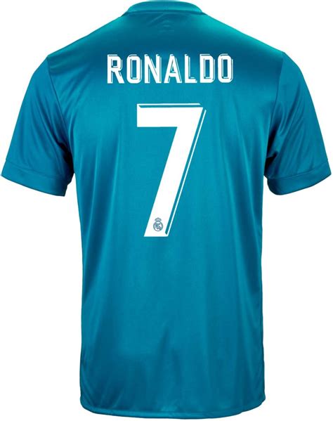 2017/18 adidas Kids Cristiano Ronaldo Real Madrid 3rd Jersey - SoccerPro