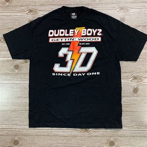 Dudley Boyz 3D S Wwe Shirt - Emprints Store