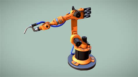 Robotic Arm KUKA - Download Free 3D model by Vlad Krutenyuk ...