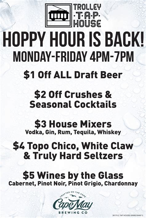 Happy Hour | Trolley Taphouse