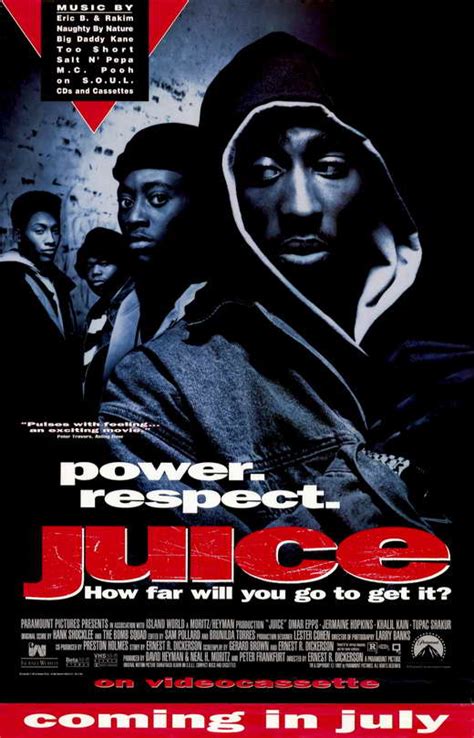 JUICE Movie MINI Promo POSTER B Omar Epps Jermaine "Huggy" Hopkins Tupac Shakur | eBay