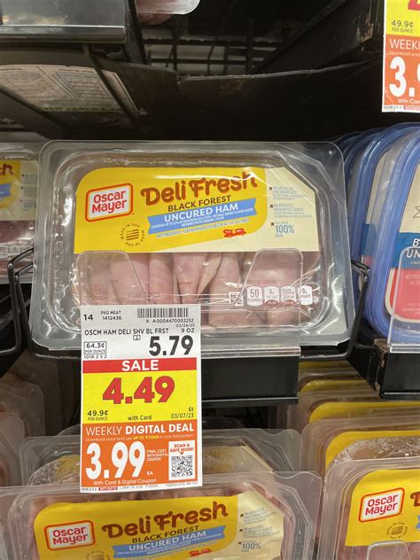 Oscar Mayer Deli Fresh Lunchmeat as low as $2.74! - Kroger Krazy