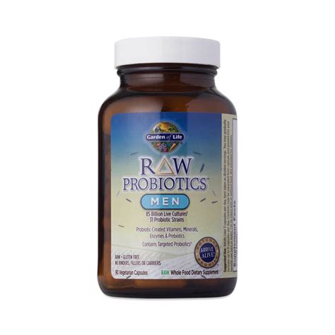 Raw Probiotics for Men by Garden of Life - Thrive Market