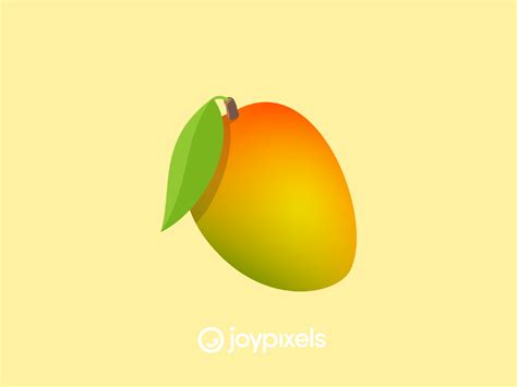 The JoyPixels Mango Emoji - Version 4.5 by JoyPixels on Dribbble