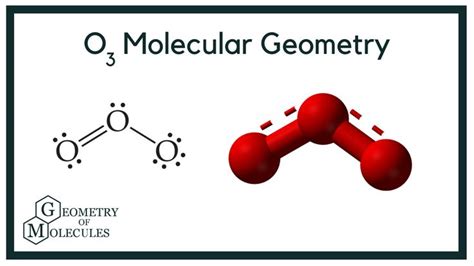 O3 Molecular Geometry,Shape and Bond Angles(Ozone) | Molecular geometry, Molecular, Vsepr theory