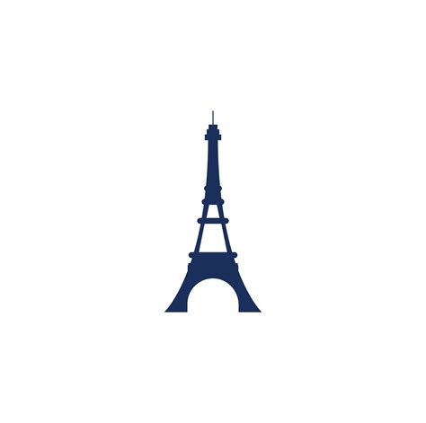 Eiffel tower logo design template. Paris logo design. 13914531 Vector Art at Vecteezy