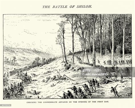 American Civil War Battle Of Shiloh High-Res Vector Graphic - Getty Images