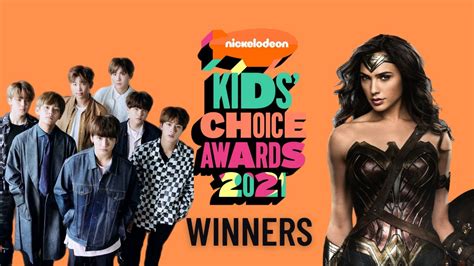 Nickelodeon’s Kids’ Choice Awards 2021 Winners - YouTube