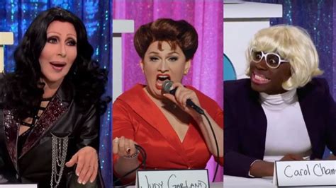 Ranking The 21 Best Snatch Game Performances In 'Drag Race' Herstory