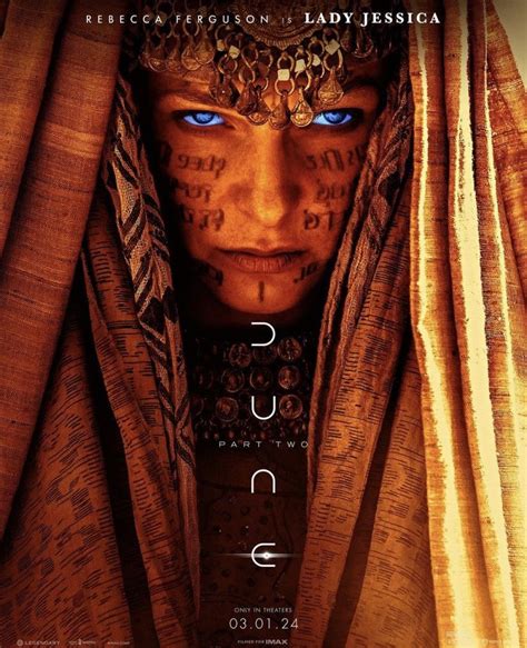 Rebecca Ferguson - "Dune: Part Two" (2024) Poster • CelebMafia