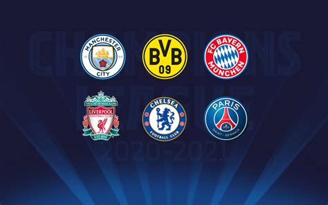 Possible opponents for FC Barcelona in the Champions League