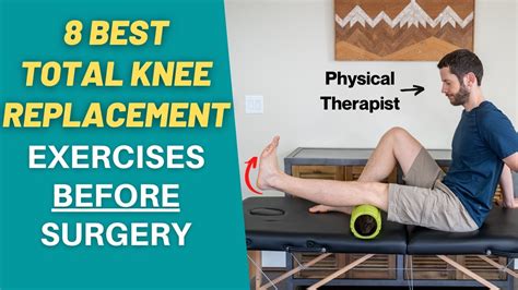 The 8 BEST Knee Replacement Exercises to do BEFORE Surgery! | PT Time with Tim - YouTube