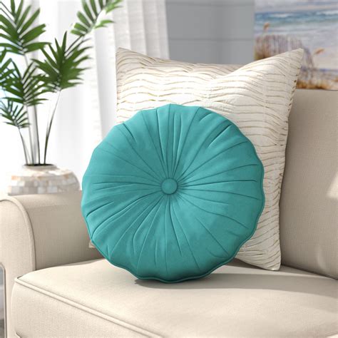 Bay Isle Home Whitman Cotton Round Throw Pillow & Reviews | Wayfair