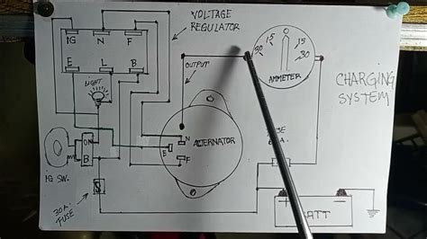 VOLTAGE TYPE ALTERNATOR WIRING DIAGRAM - YouTube