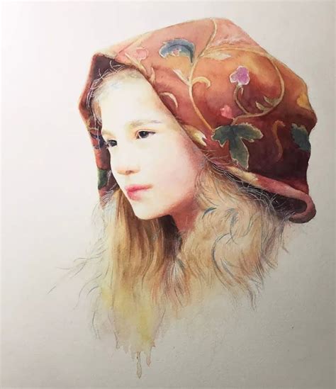 How to paint an easy watercolor portrait - Art for Sharing in 2023 | Watercolor portraits ...