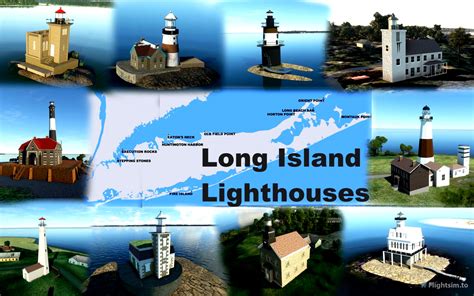 Long Island Lighthouses New York USA voor Microsoft Flight Simulator | MSFS