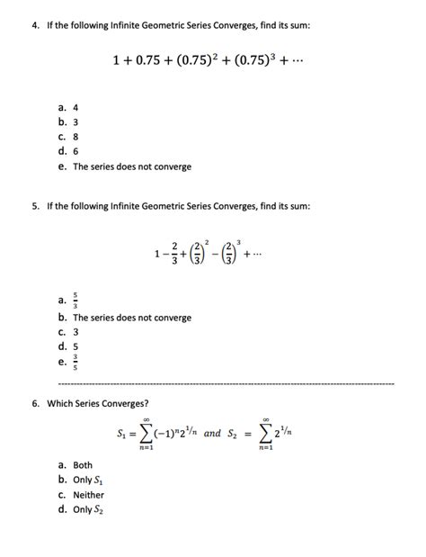 Sum Of An Infinite Geometric Series Calculator - slideshare