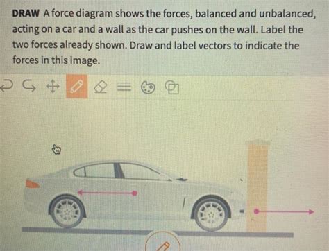 Solved DRAW A force diagram shows the forces, balanced and | Chegg.com