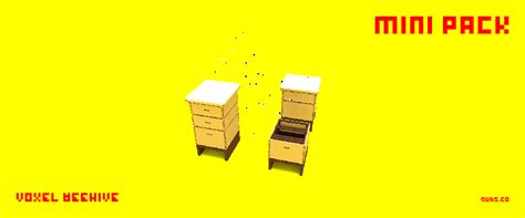 Voxel Beehive by durs.co