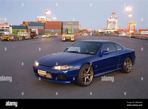 Modified and custom Nissan 200SX Japanese sports car Stock Photo - Alamy