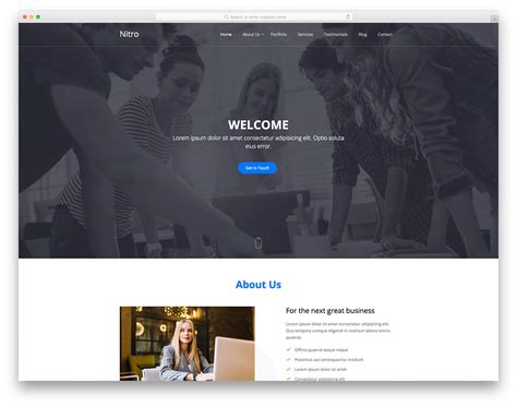 99 Free Simple Website Templates Based On HTML & CSS 2020 - Colorlib