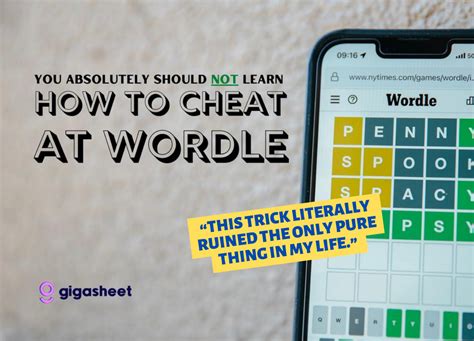 (You Should Not) Learn How to Cheat at Wordle