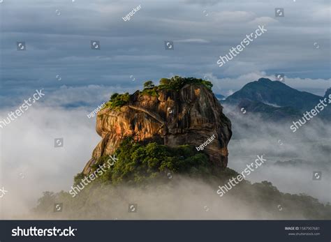 Sigiriya Rock Pidurangala Morning Stock Photo 1587907681 | Shutterstock