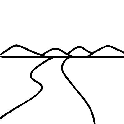 Download Path Towards Mountains SVG | FreePNGImg