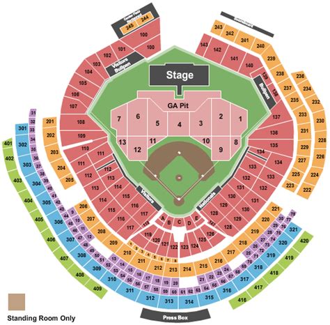 Nats Stadium Seating Chart With Rows – Two Birds Home