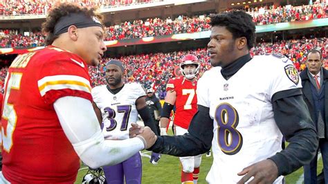 Patrick Mahomes vs. Lamar Jackson: Tale of the tape as Chiefs, Ravens ...