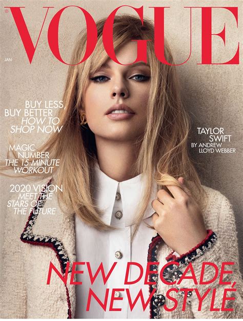 Taylor Swift Kicks Off 2020 for British Vogue in Something Sustainable ...