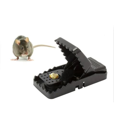 2Pcs Metal Easy Setting Mouse Mice Trap Bait Indoor Outdoor Pest Catcher Killer Kit YO 17-in ...