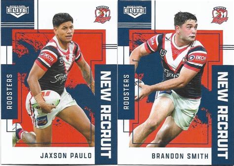 2023 NRL Elite New Recruits Team Set - Roosters - APT Collectables