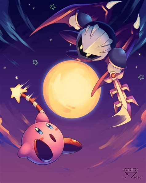 Meta Knight Vs Kirby