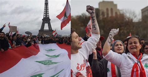 Lebanese Diaspora Back To the World Streets To Support The Revolution