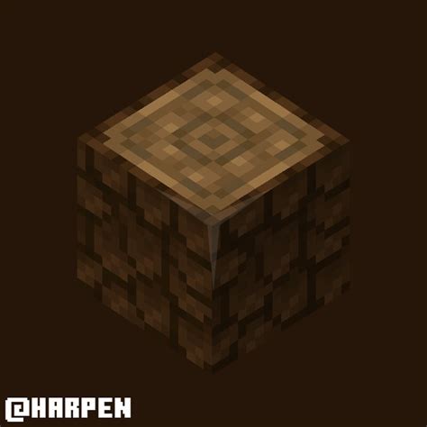 Spruce-log 1.20.2/1.20.1/1.20/1.19.2/1.19.1/1.19/1.18/1.17.1/Forge/Fabric packs minecraft