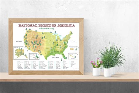 National Parks Scratch Off Map – Merhoff & Larkin®