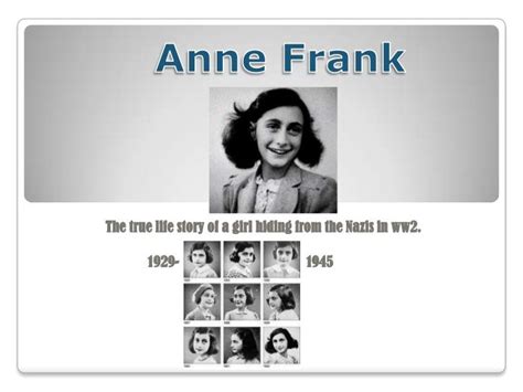 Anne Frank the biography