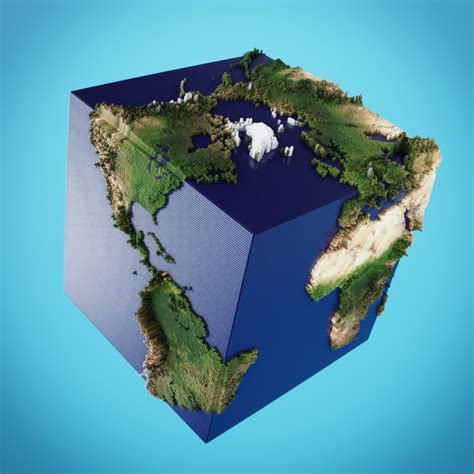 Cube Earth - Animations - Blender Artists Community