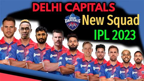 IPL 2023 | Delhi Capitals New Squad 2023 | DC Full Squad For IPL 2023 ...