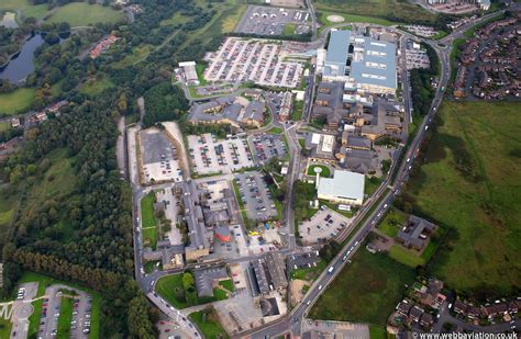 Royal Blackburn Hospital from the air | aerial photographs of Great Britain by Jonathan C.K. Webb