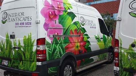 Florist Vehicle Wraps Bloom In The Effectiveness And Visibility - Capital Wraps