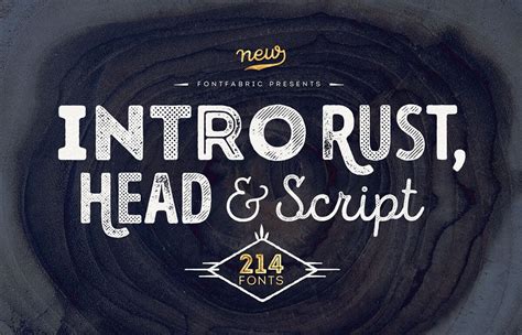 Intro Rust Font - Fonts Hut