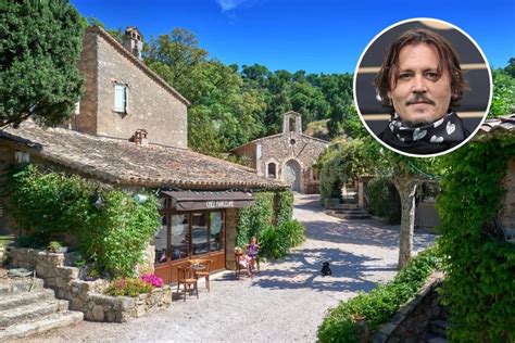 See Inside Johnny Depp's French Village: PICS