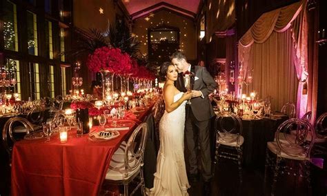 A Romantic Wedding In California With Red Rose Overdose - DWP Insider