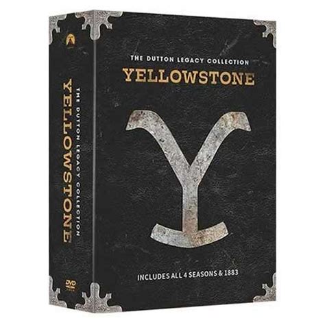 Yellowstone The Dutton Legacy Collection All 4 Season Plus 1883 DVD (TV) (2018-2022) 21-Disc Box ...