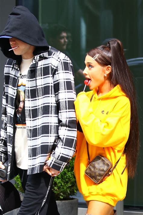 ARIANA GRANDE and Pete Davidson Leaves Their Home in New York 06/20/2018 - HawtCelebs