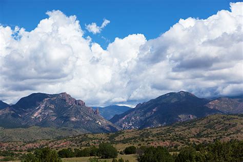 Mogollon Mountains from Aldo Leopold Vista Gila National Forest Photo of Photograph of Image of