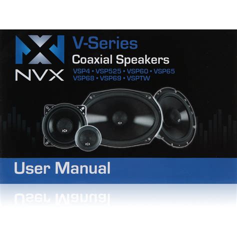 Buy NVX V-Series 4 inch Professional Grade 2-Way Coaxial Car Speakers ...