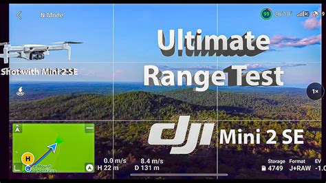 DJI Mini 2 SE - The Ultimate Range Test! - YouTube